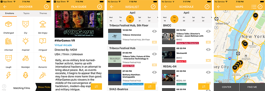 Tribeca App Features